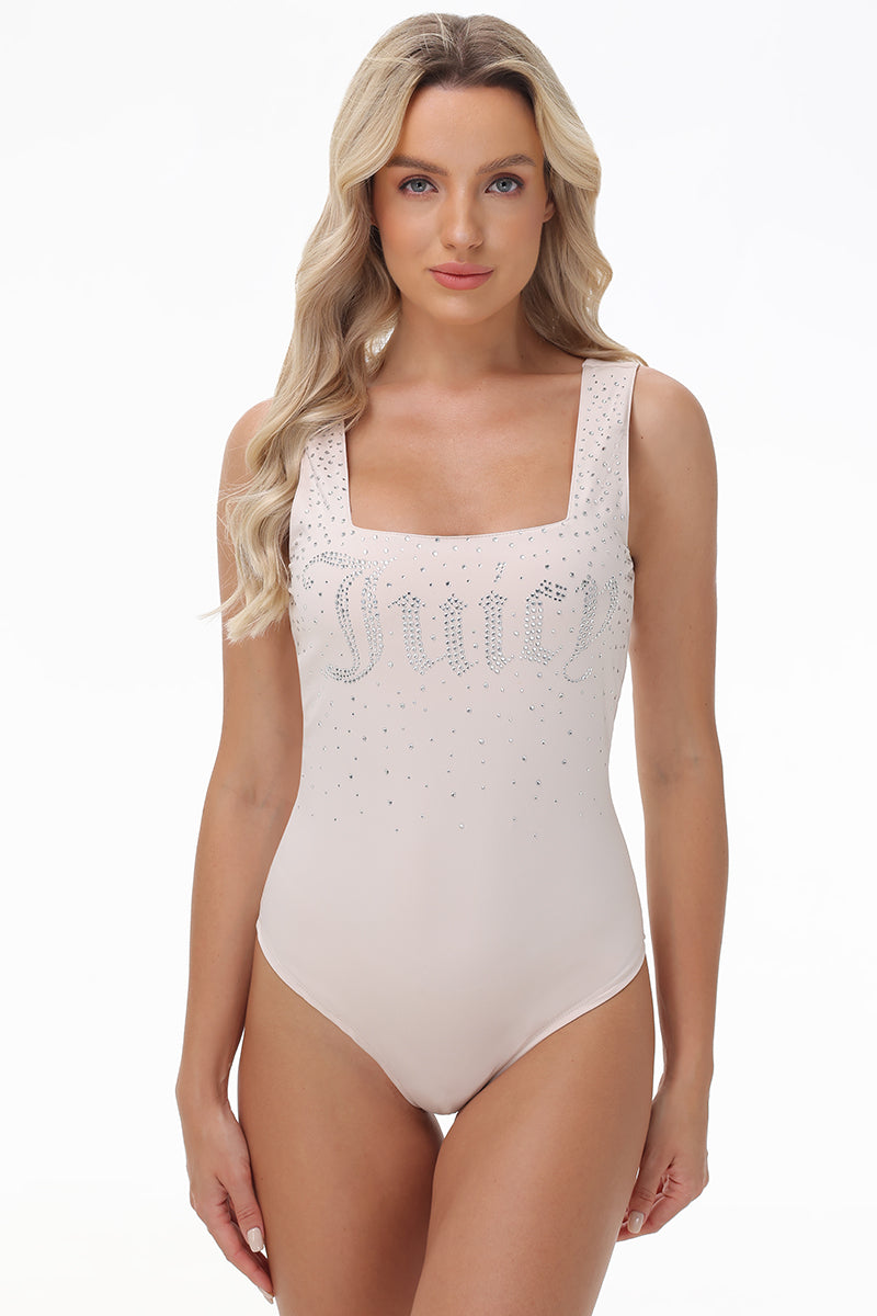 Big Bling Scoop Neck Tank Bodysuit - Juicy Couture