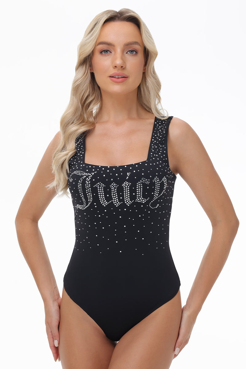 Big Bling Scoop Neck Tank Bodysuit - Juicy Couture
