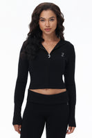 Small Bling Knit Cropped Jacket - Juicy Couture