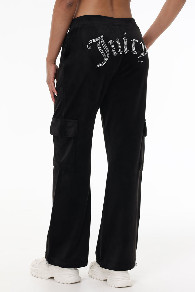 Bling Velour Cargo Pant - Juicy Couture