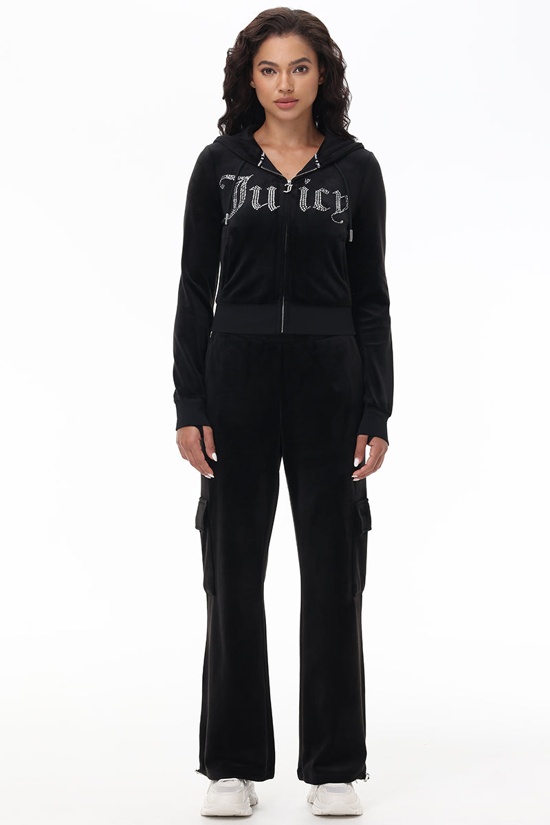 Bling Velour Cargo Pant - Juicy Couture