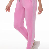 Velour Jogger With Side Bling - Juicy Couture