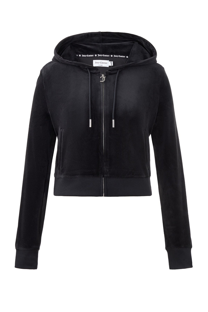 Mixed Crystals Velour Hoodie