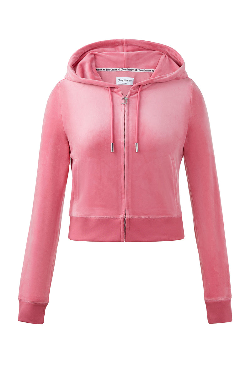 Mixed Crystals Velour Hoodie