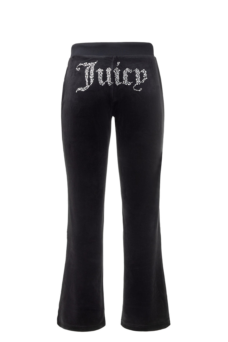 Mixed Crystals Velour Track Pants