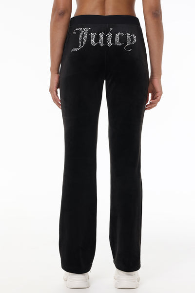 Mixed Crystals Velour Track Pants - Juicy Couture