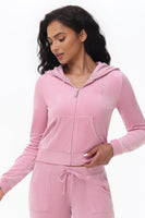 Heritage Cotton Velour Hoodie - Juicy Couture