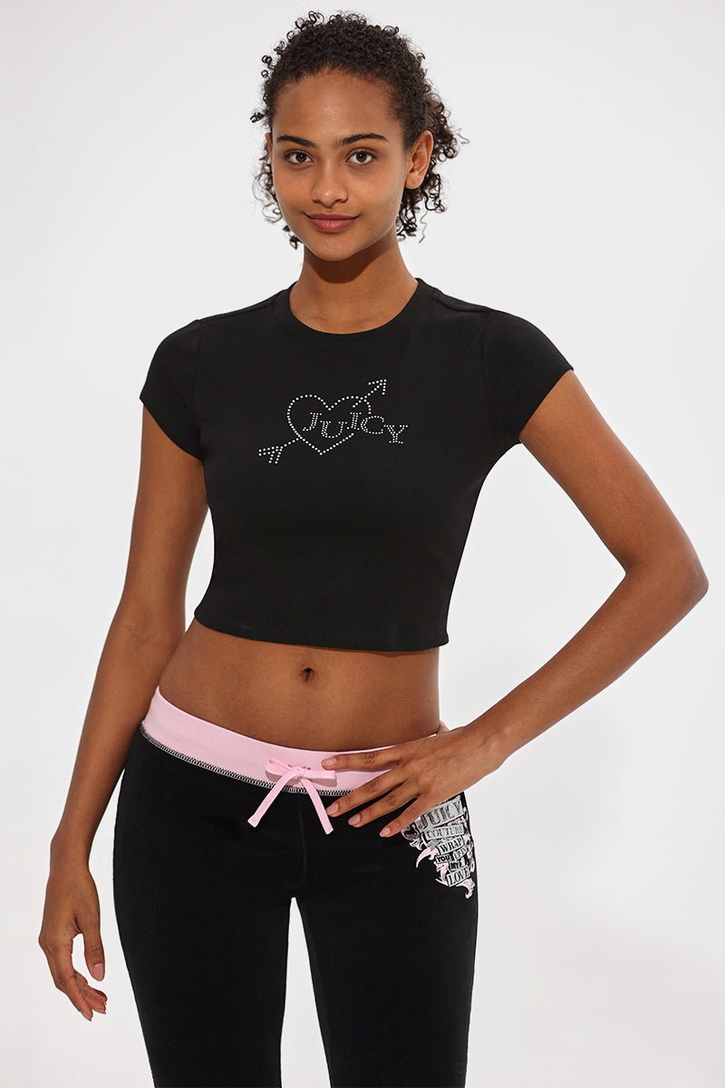 Heart & Arrow Baby Tee - Juicy Couture