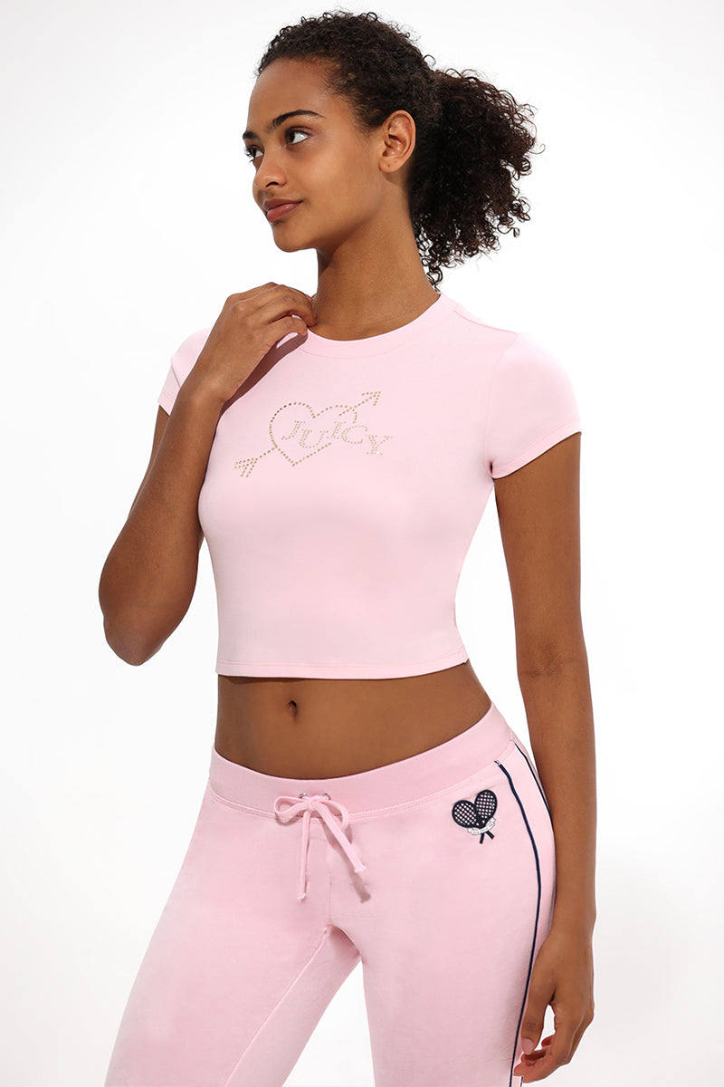 Heart & Arrow Baby Tee - Juicy Couture