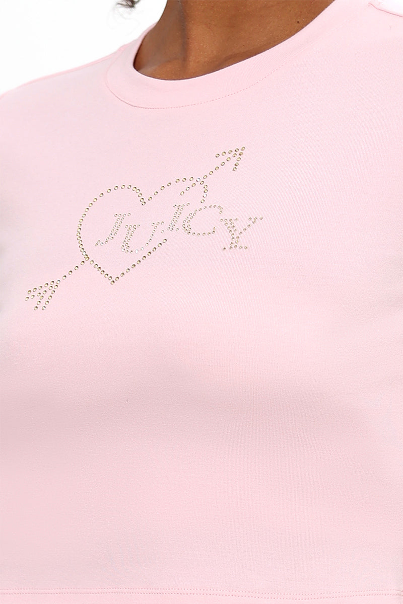 Heart & Arrow Baby Tee - Juicy Couture