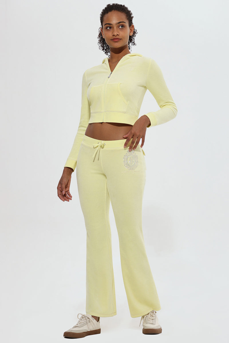 Crown Heritage Cotton Velour Track Pants