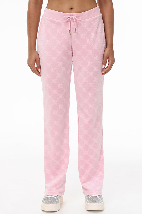 Embossed Velour Track Pant - Juicy Couture