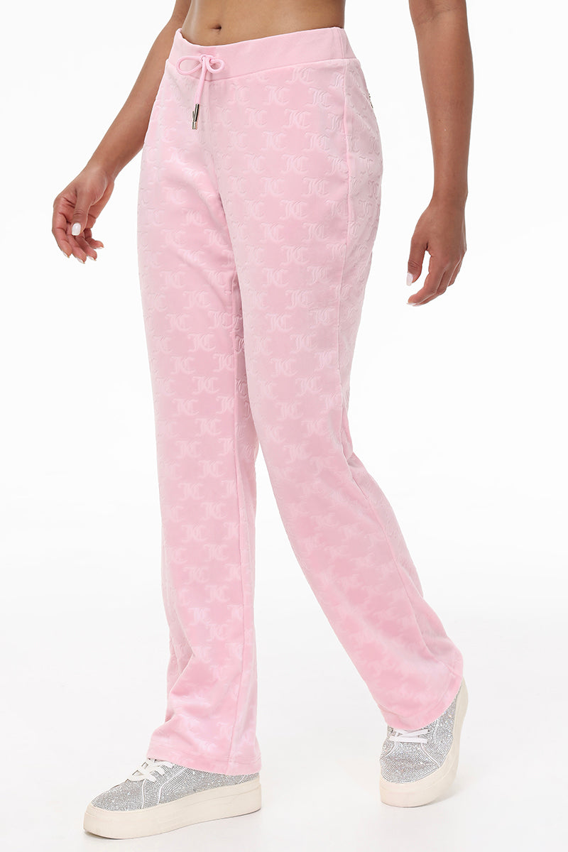 Embossed Velour Track Pant - Juicy Couture