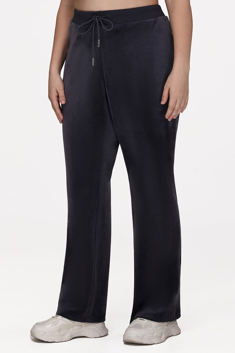 Plus-Size OG Big Bling Velour Track Pants - Juicy Couture