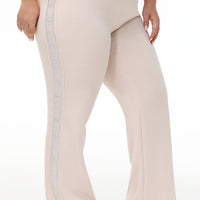 Plus-Size Wide Leg Fleece Pant With Side Bling - Juicy Couture