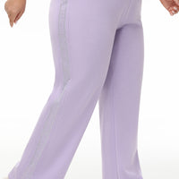 Plus-Size Wide Leg Fleece Pant With Side Bling - Juicy Couture