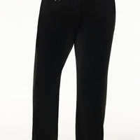 Plus-Size Mixed Crystals Velour Track Pants - Juicy Couture