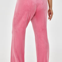 Plus-Size Mixed Crystals Velour Track Pant - Juicy Couture