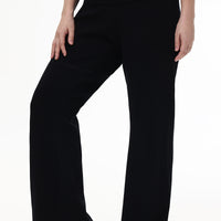 Plus-Size Low Rise Knit Flare Pants - Juicy Couture