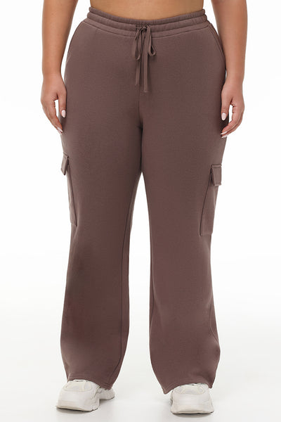 Plus-Size Big Bling Fleece Cargo Pant - Juicy Couture