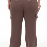 Plus-Size Big Bling Fleece Cargo Pant - Juicy Couture