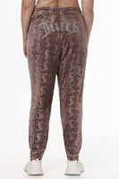 Plus-Size Big Bling Embossed Velour Jogger - Juicy Couture