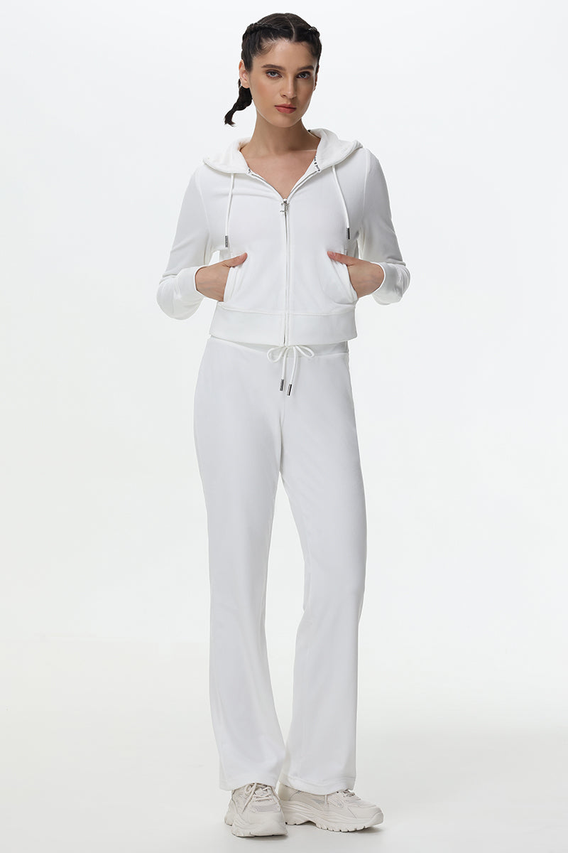 Technicolor Big Bling Velour Track Pants - Juicy Couture