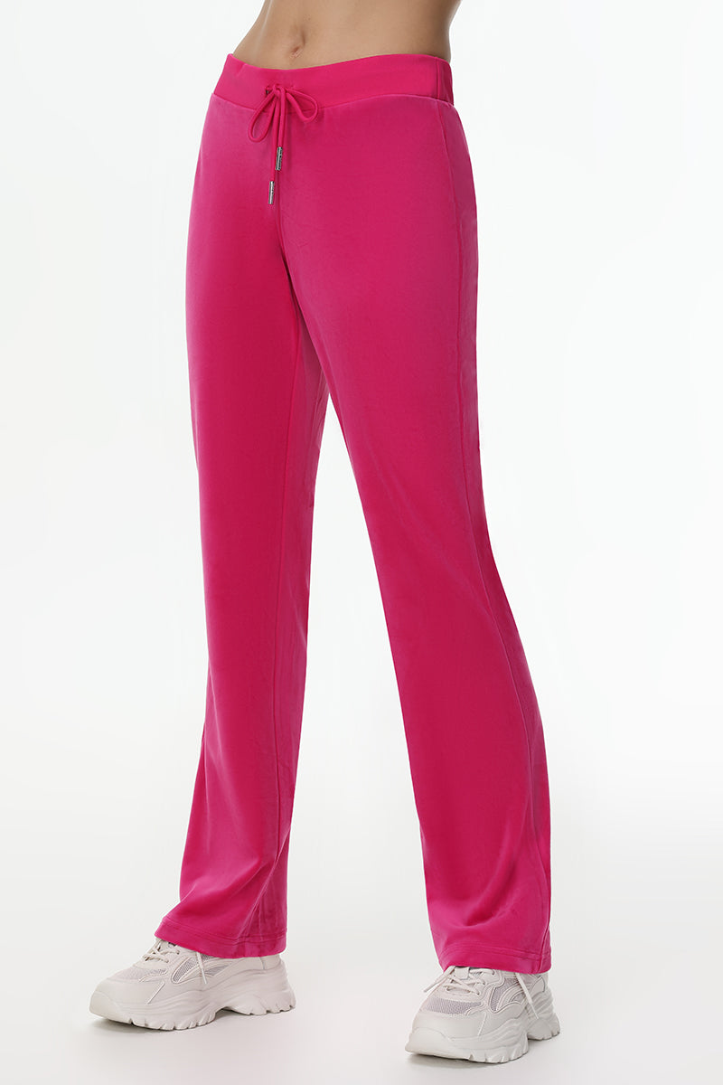 Technicolor Big Bling Velour Track Pants - Juicy Couture