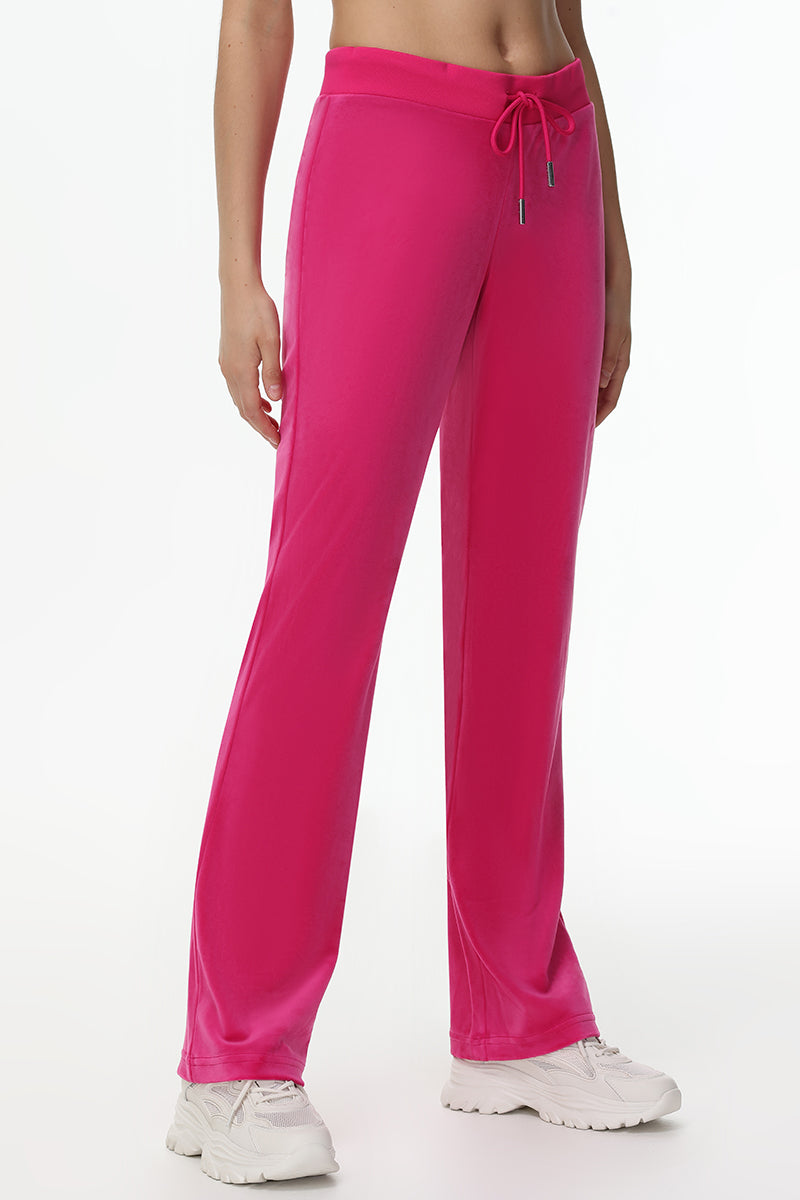 Technicolor Big Bling Velour Track Pants - Juicy Couture