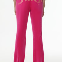 Technicolor Big Bling Velour Track Pants - Juicy Couture