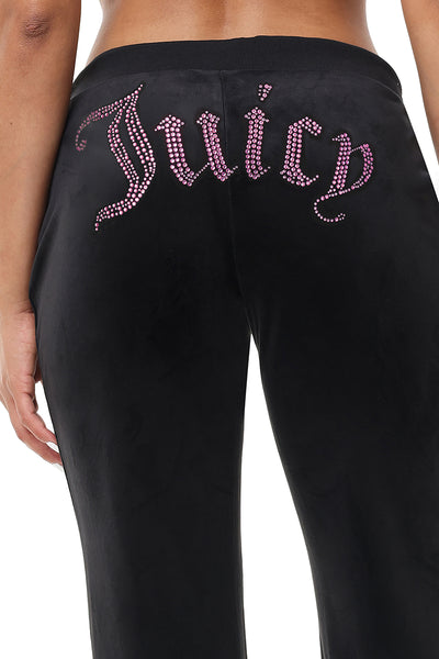 Technicolor Big Bling Velour Track Pants - Juicy Couture