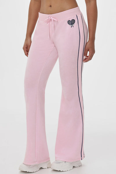 Tennis Cotton Velour Track Pants