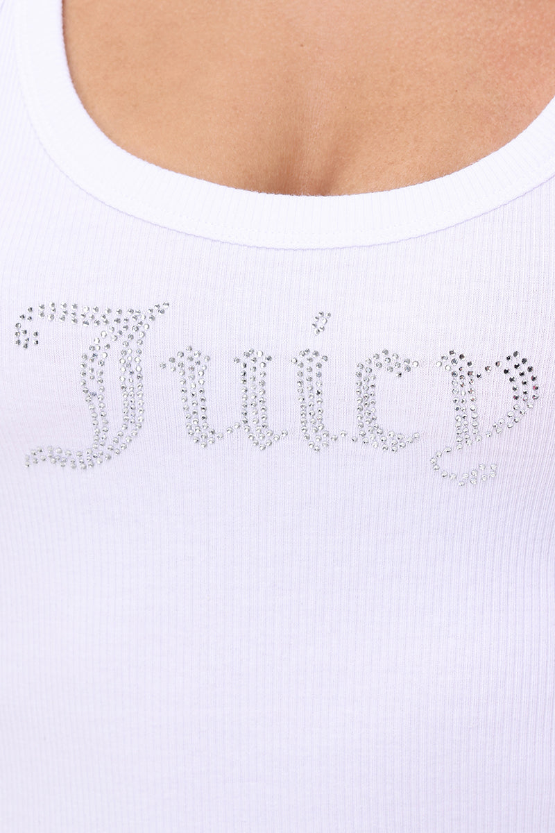 Small Bling Racer Back Tank Top