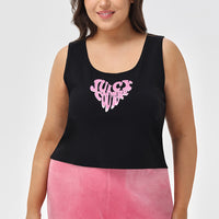 Plus-Size Heart Juicy Tank - Juicy Couture