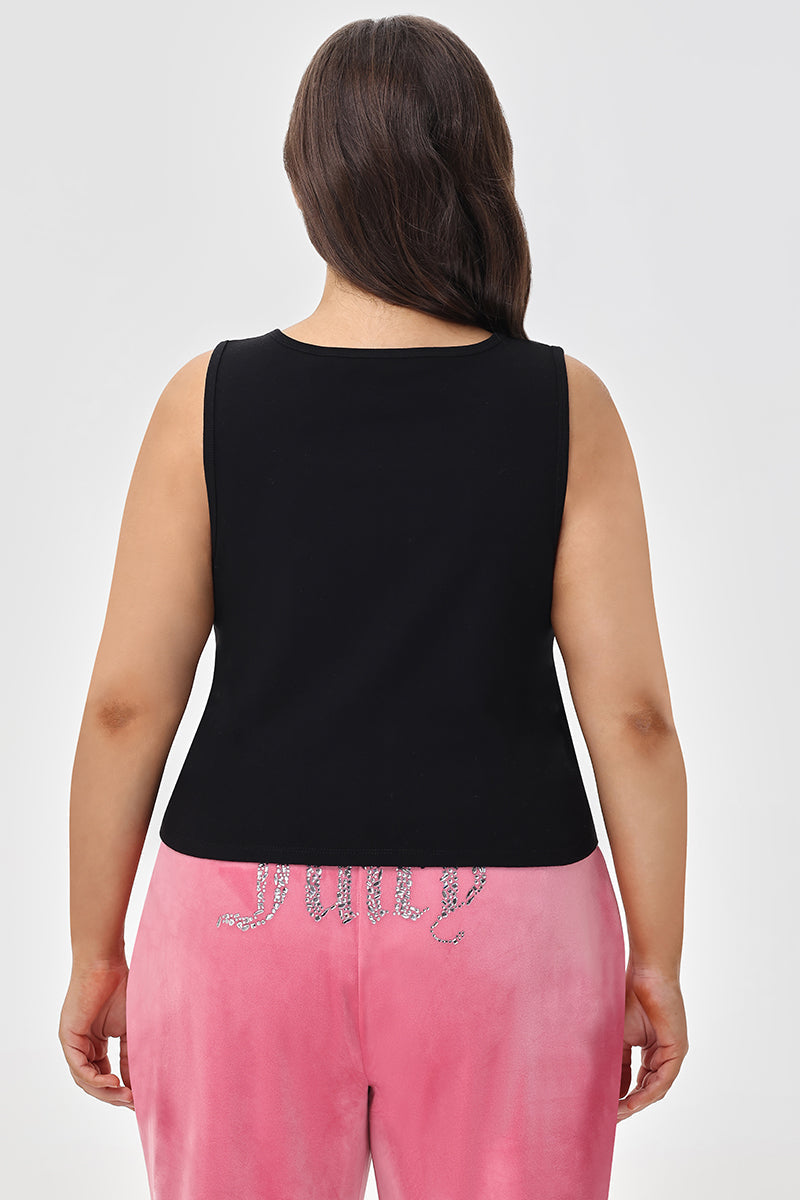 Plus-Size Heart Juicy Tank