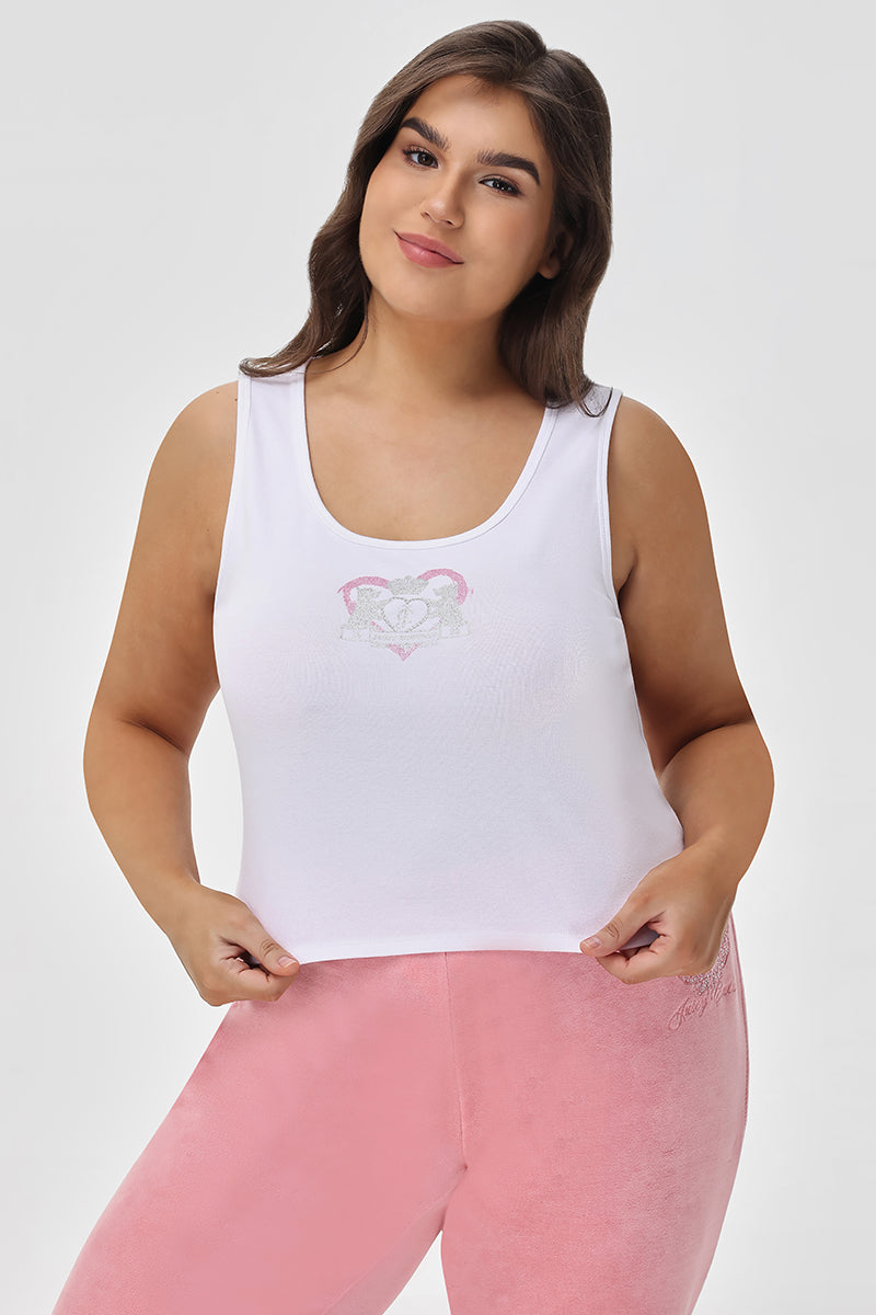 Plus-Size Scottie Love Tank - Juicy Couture