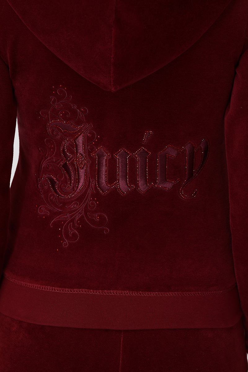 Monogram Heritage Cotton Velour Hoodie