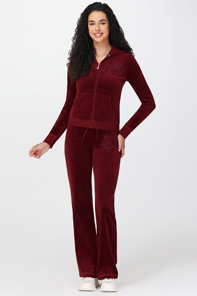 Monogram Heritage Cotton Velour Hoodie