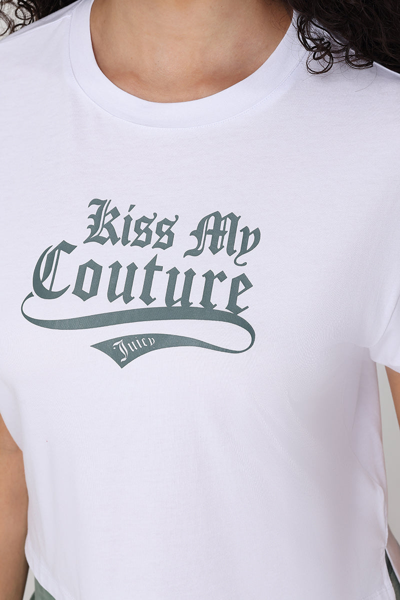 Kiss My Couture Boxy Tee - Juicy Couture