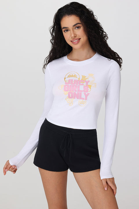 Juicy Girls Only Long Sleeve Tee - Juicy Couture