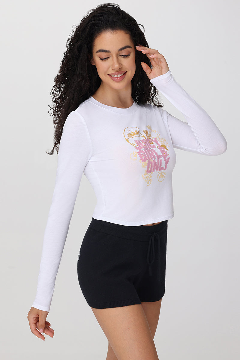 Juicy Girls Only Long Sleeve Tee