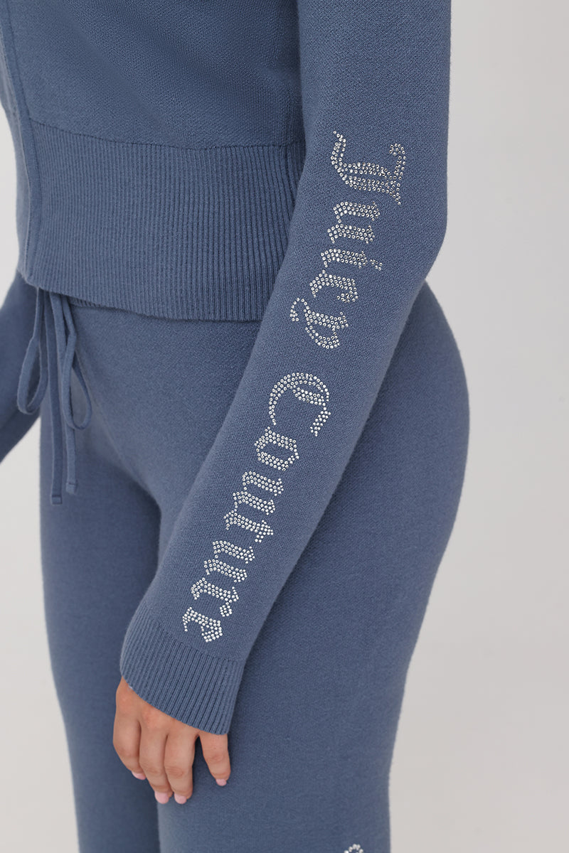 Small Bling Knit Cropped Jacket