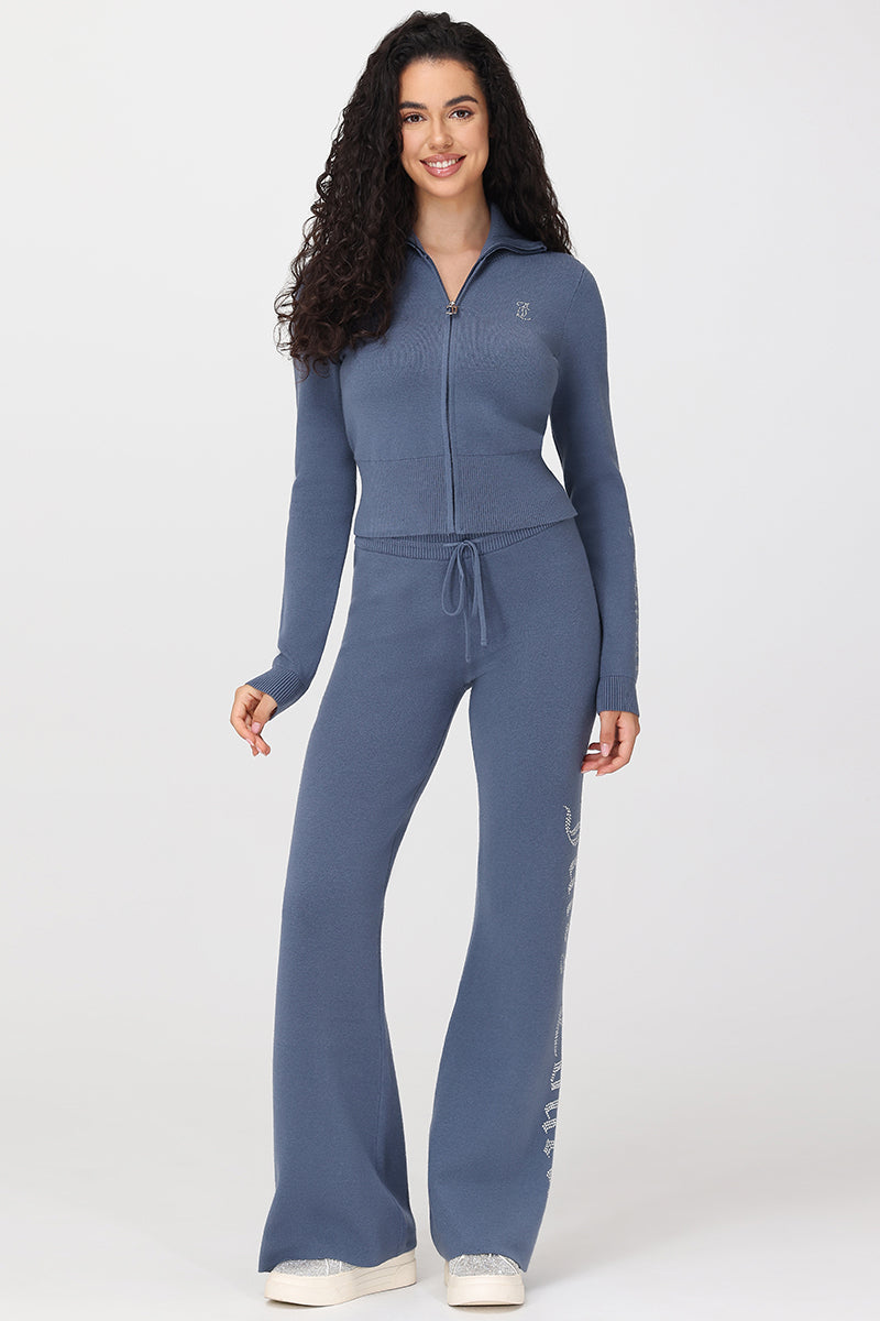 Small Bling Knit Cropped Jacket