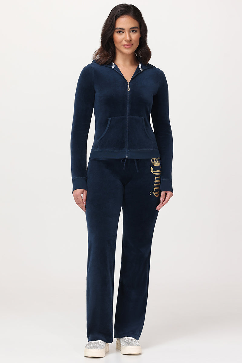 Juicy for All Heritage Cotton Velour Hoodie