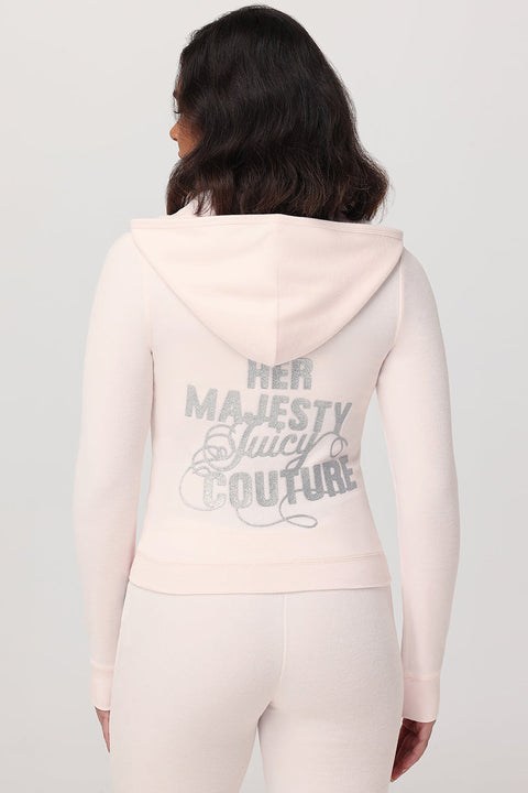 Her Majesty Heritage Cotton Velour Hoodie