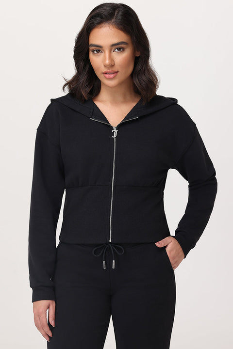 Fleece Corset Hoodie