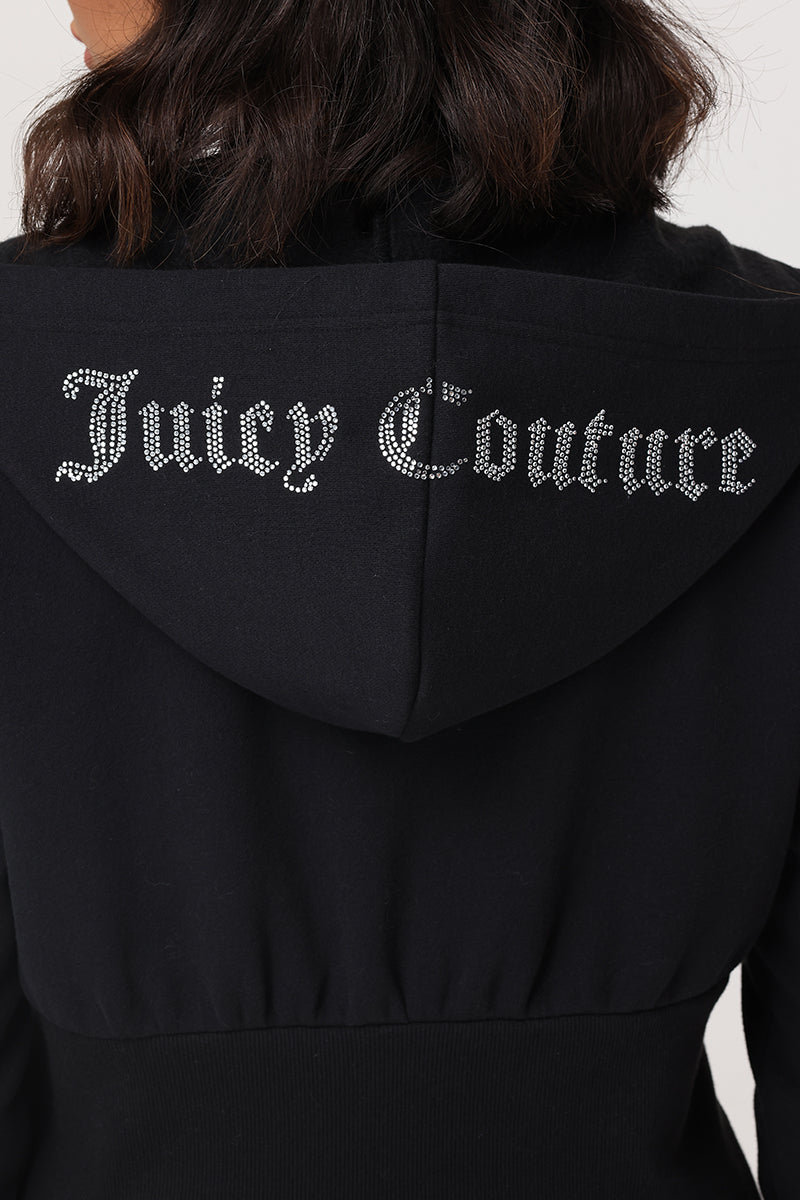 Fleece Corset Hoodie - Juicy Couture