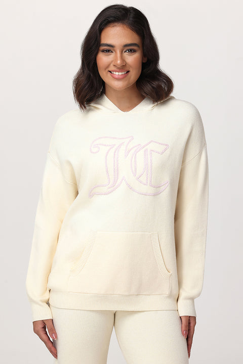 Embroidered Oversized Hoodie