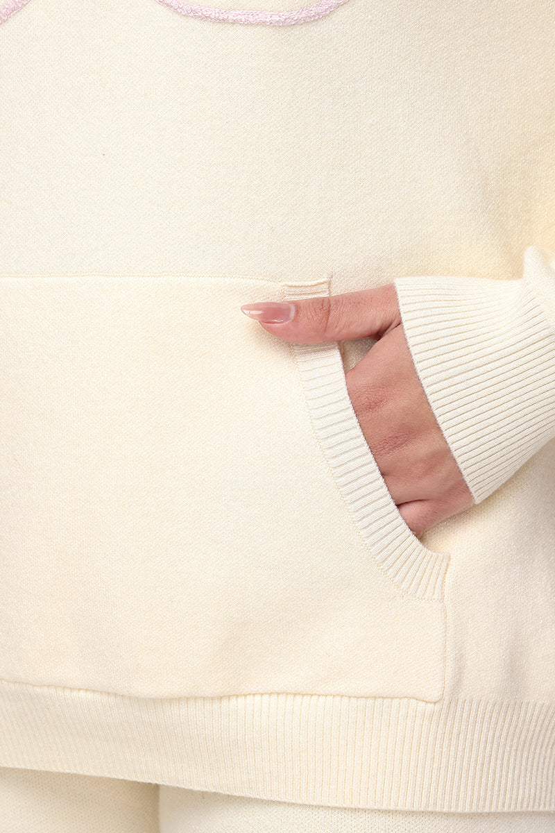 Embroidered Oversized Hoodie