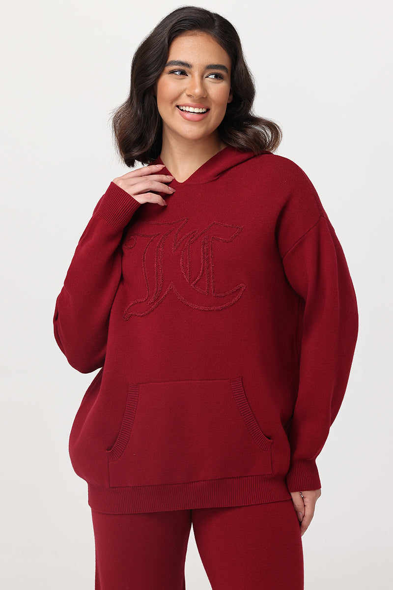 Embroidered Oversized Hoodie